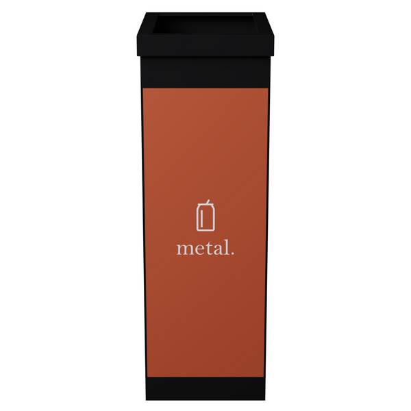 Mülltrenner Metall 60l sw