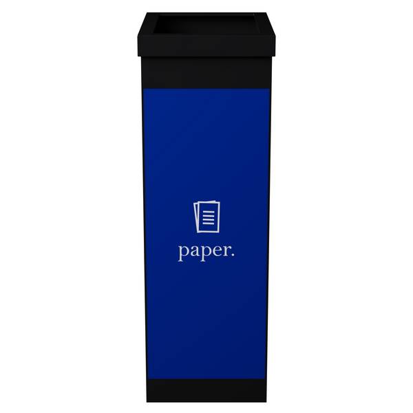 Mülltrenner Papier 60l sw
