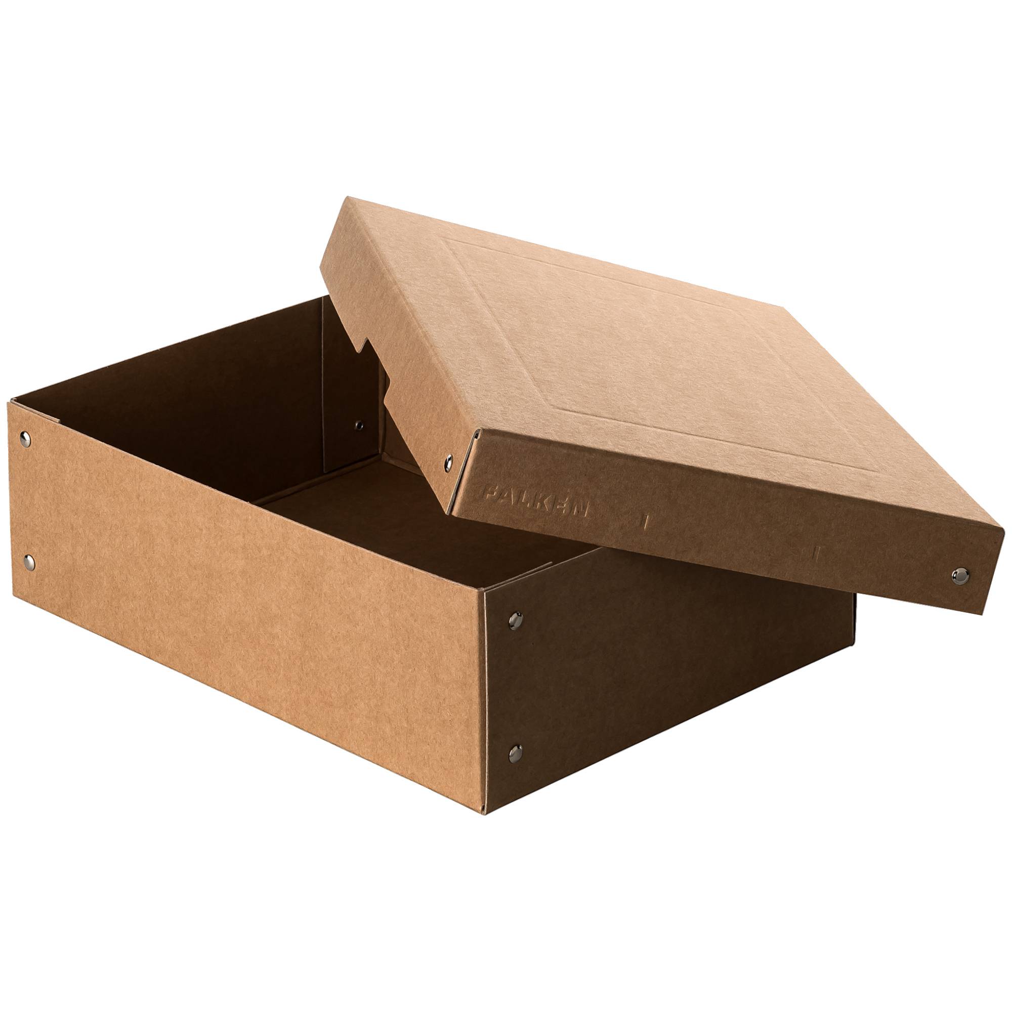 Aufbewahrungsbox PURE Box Nature A4 100mm braun-2