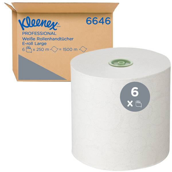 Kleenex Handtuchrolle 250m ws 6St.