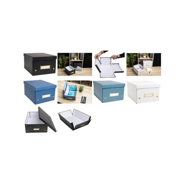EXACOMPTA Ablagebox Neo Deco, DIN A3+, blaugrün (8703264)