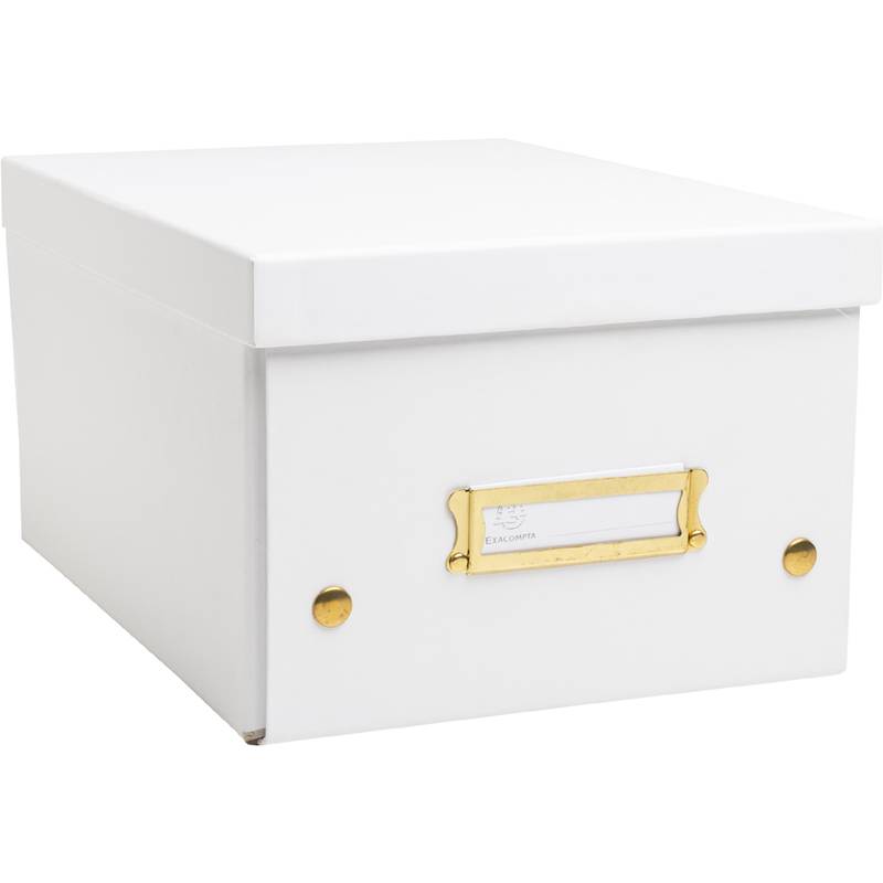 EXACOMPTA Ablagebox Neo Deco, DIN A5+, weiß (8703257)-0