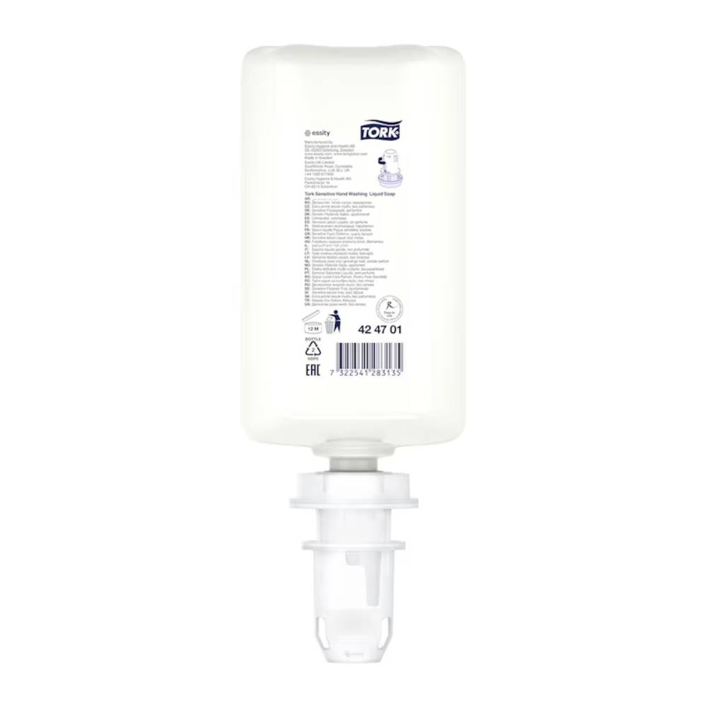 Tork 424701 Sensitive Flüssigseife 1000 ml | Karton (6 Flaschen)-1