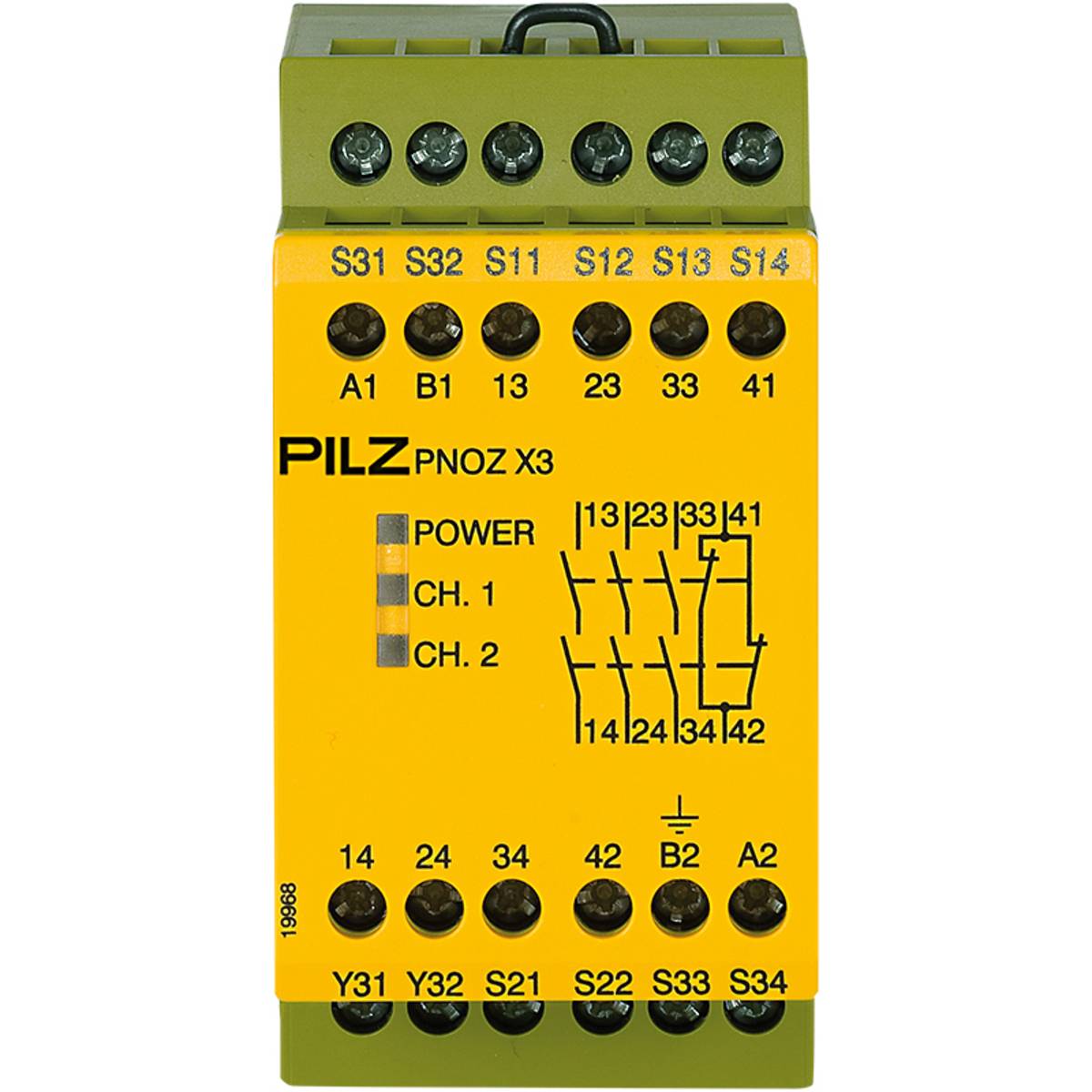 PILZ PNOZ X3 48VAC 24VDC 3n/o 1n/c 1so Schaltgeräte P/n: 774312-0