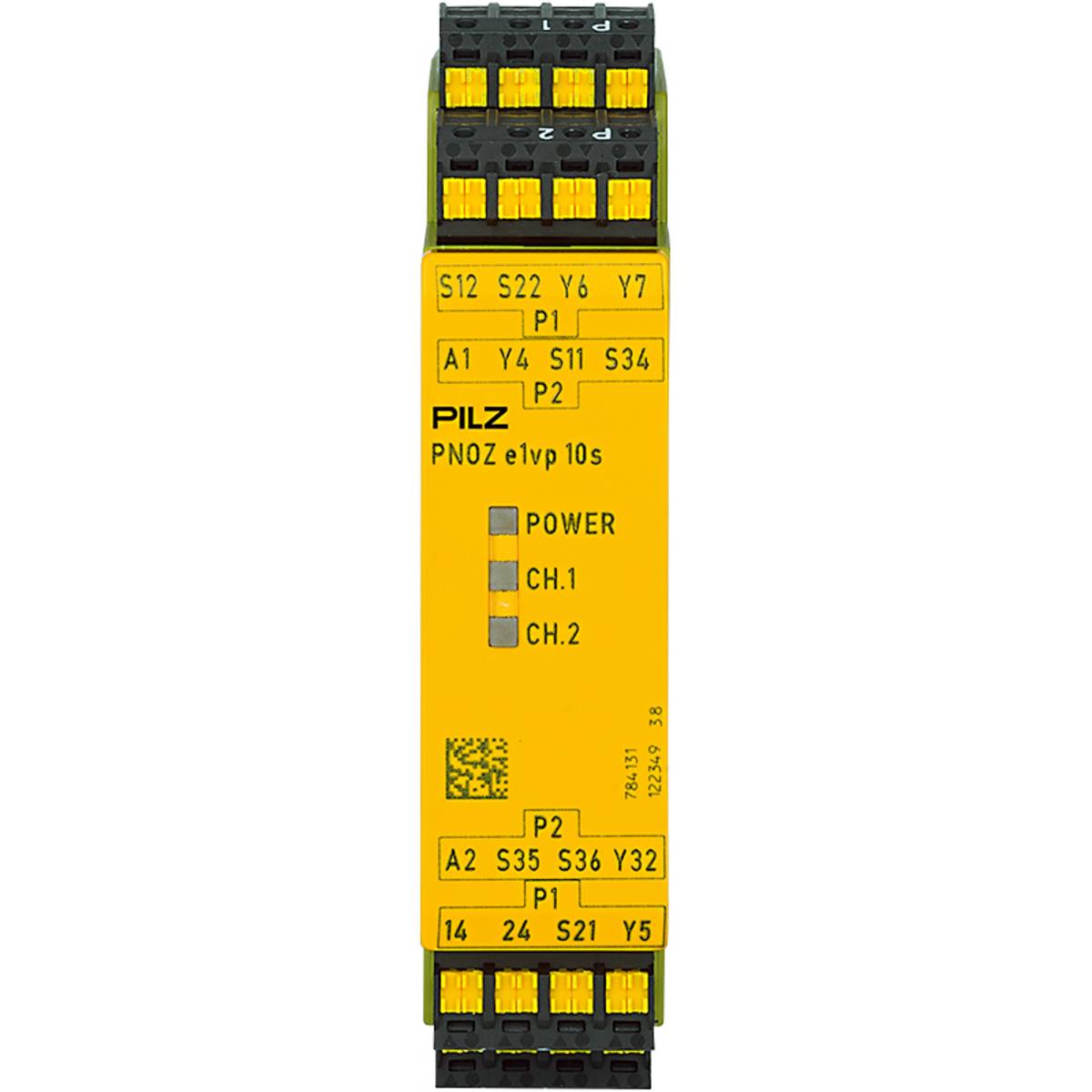 PILZ PNOZ e1vp C 10/24VDC 1so 1so t Schaltgeräte P/N: 784131-0