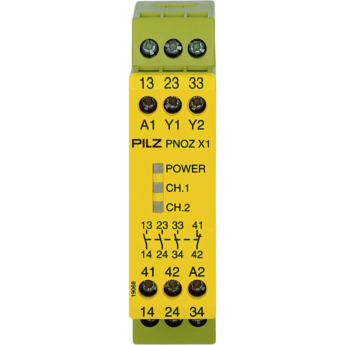 Pilz Sicherheitsrelais 24VAC/DC 3n/o 1n/c PNOZ X1 (774300)-0