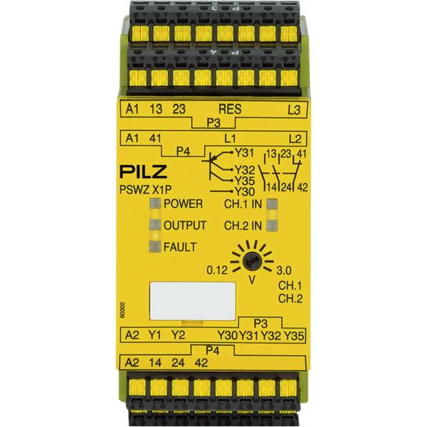 PILZ PSWZ X1P C 3V/24-240VACDC 2n/o 1n/c2so Schaltgeräte P/n: 787950