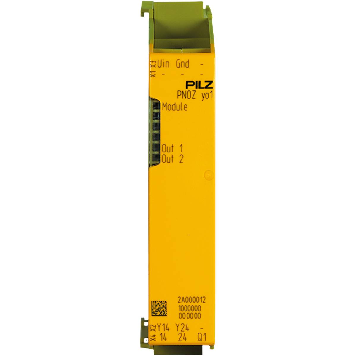 PILZ PNOZ yo1 2SO Schaltgeräte P/n: 2A000012-0