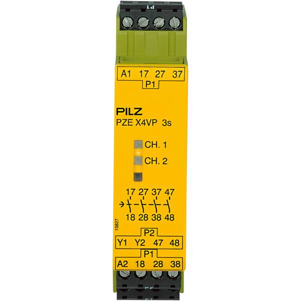 PILZ PZE X4VP 3/24VDC 4n/o fix Schaltgeräte P/n: 777583