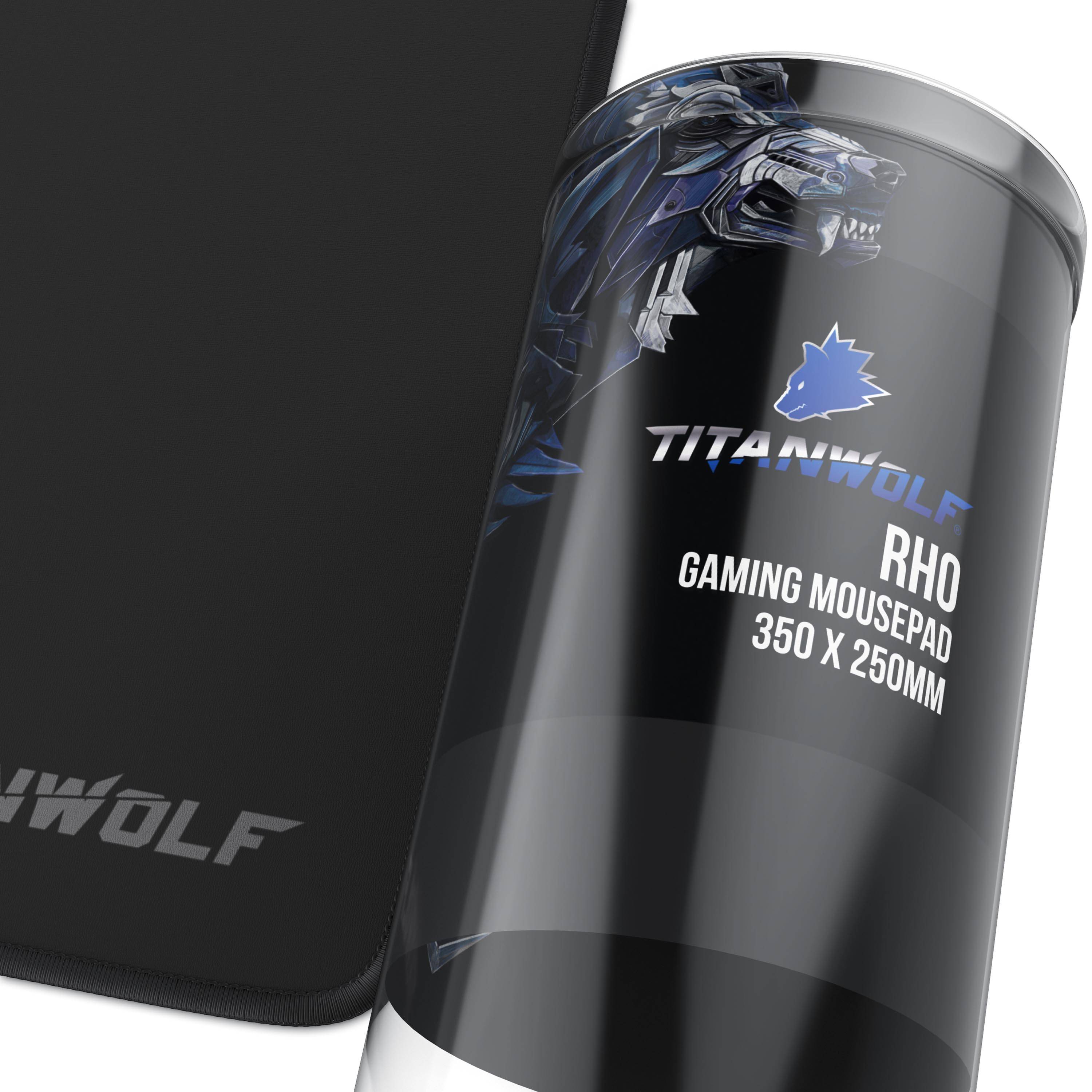 Titanwolf Speed Gaming Mauspad 350 x 250mm Mousepad / 3mm Höhe / rutschfest / strapazierfähig-4