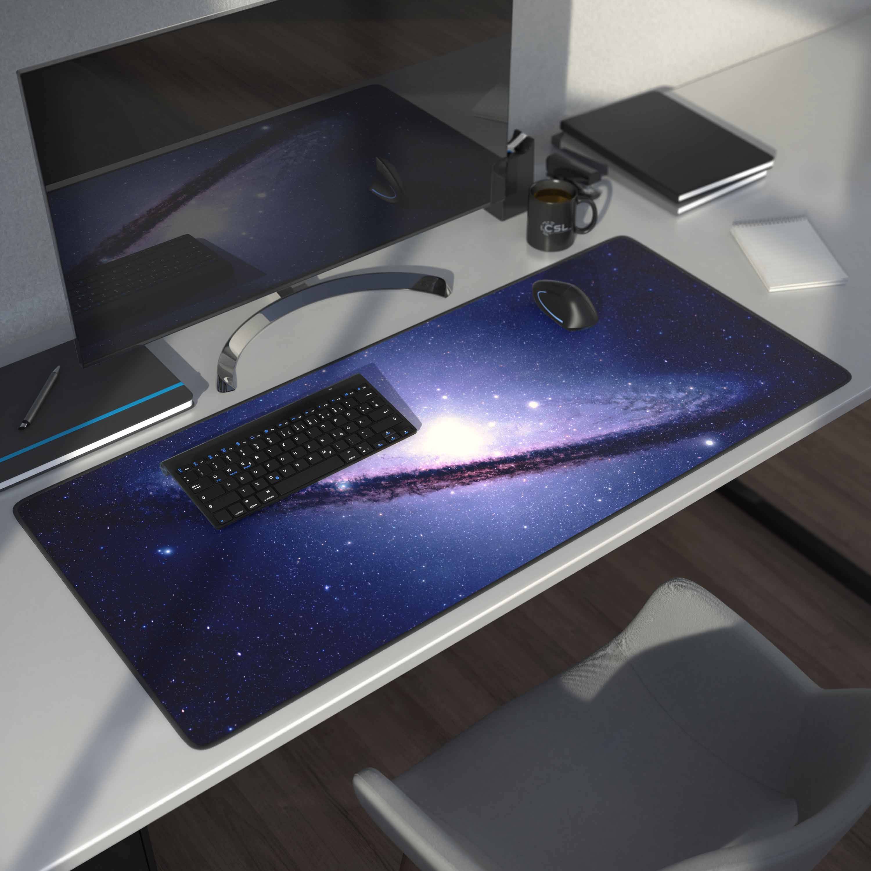 CSL XXL Gaming Mauspad Schreibtischunterlage Mousepad 900 x 400mm / Präzison & Geschwindigkeit-1
