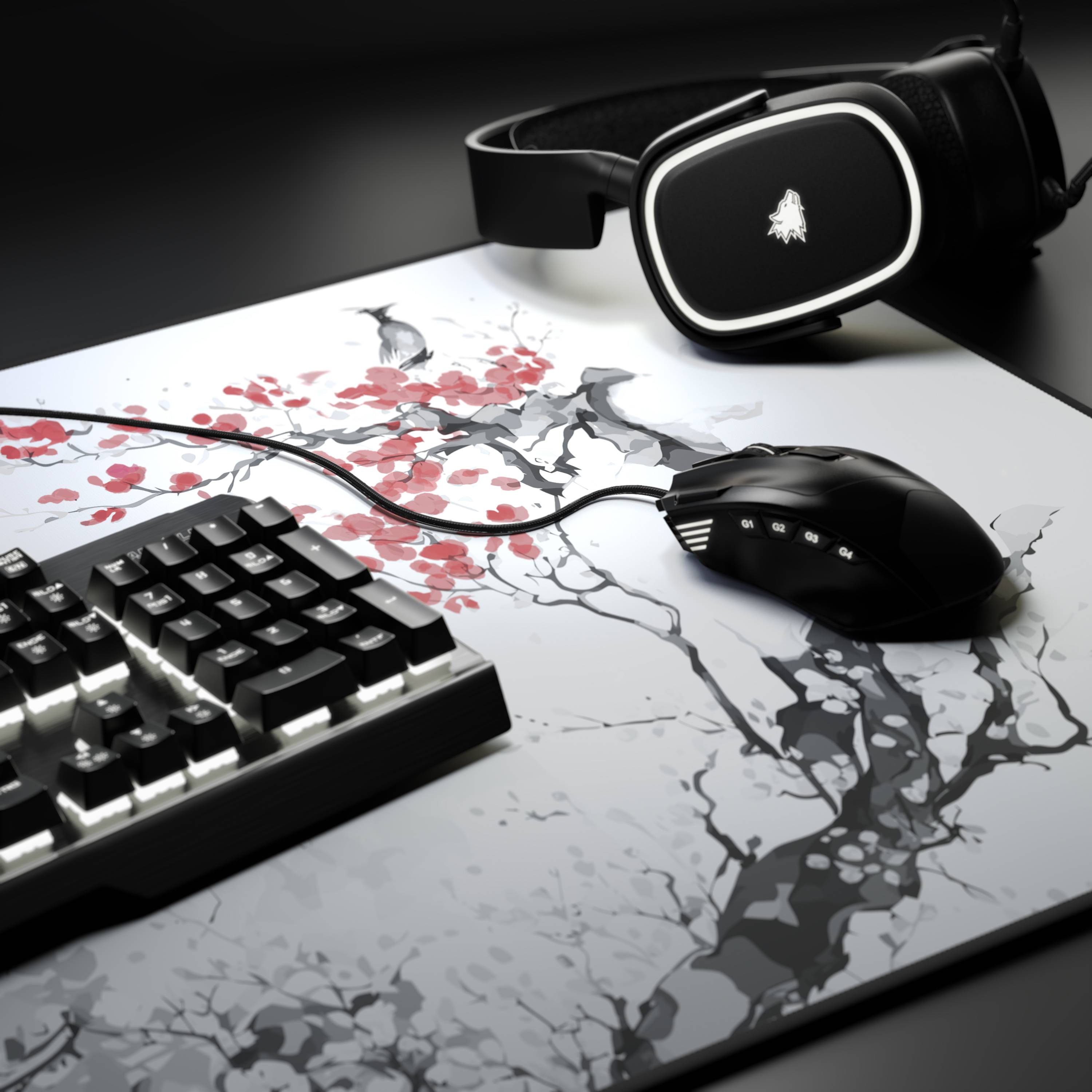 Titanwolf XXL Speed Gaming Mauspad 900 x 400mm, XXL Mousepad, Tischunterlage für Präzision & Geschwindigkeit-4