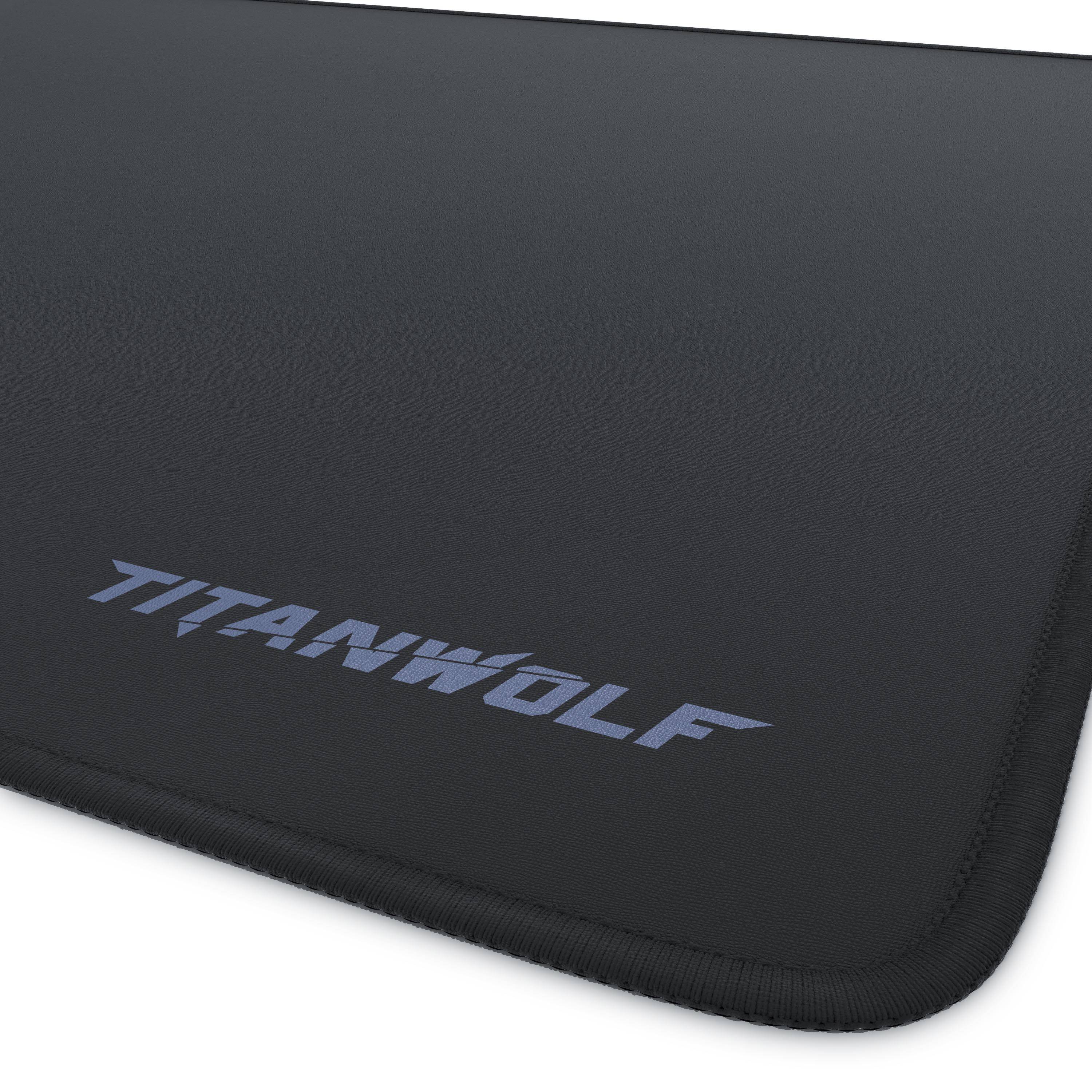 Titanwolf XL Speed Gaming Mauspad - 44 x 35 x 0,3 cm Mousepad / Präzision und Geschwindigkeit-1
