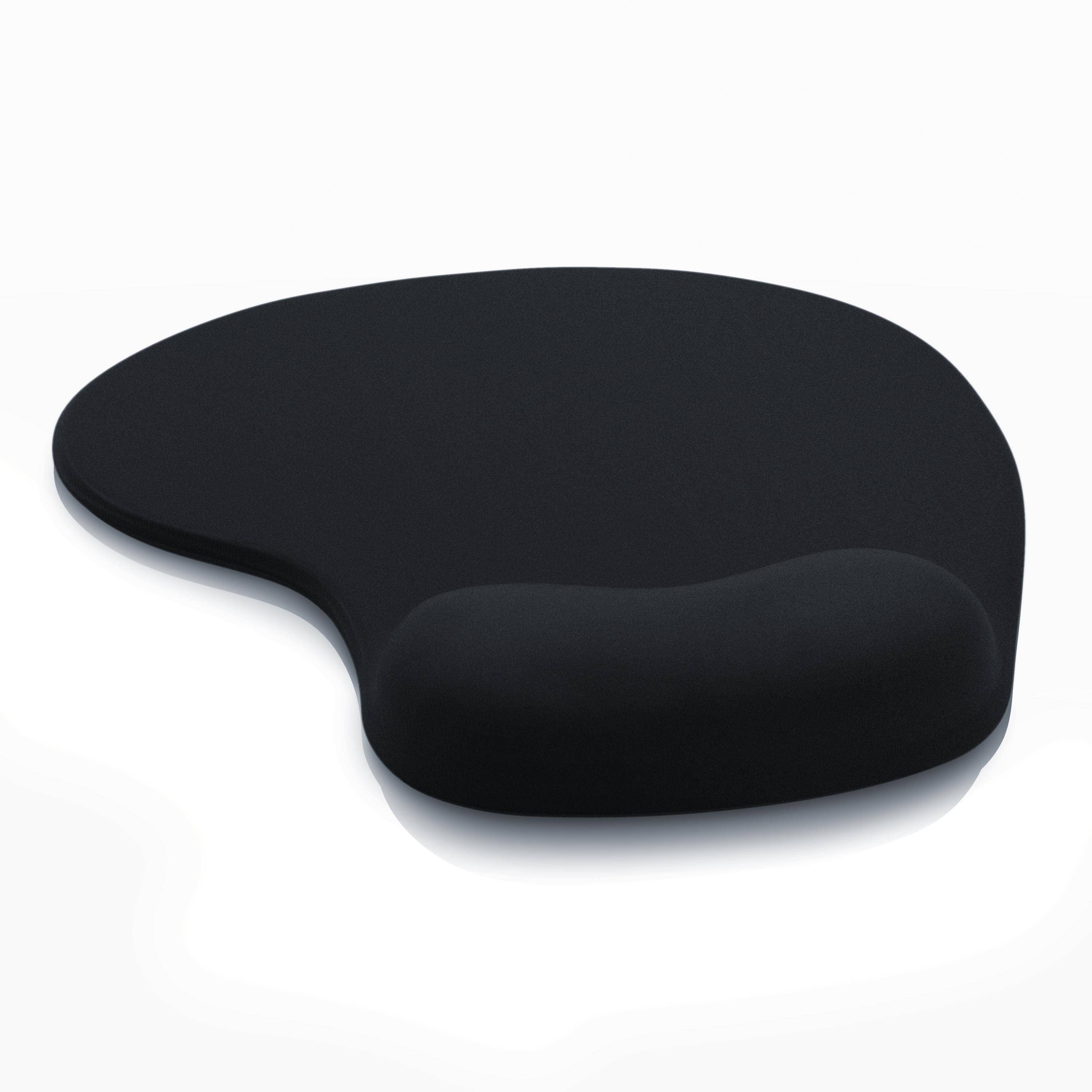 CSL - Gel Mauspad ergonomische Handgelenkauflage - Office Komfort Mousepad - Handgelenkpolster Handauflage - Gelkissen-0