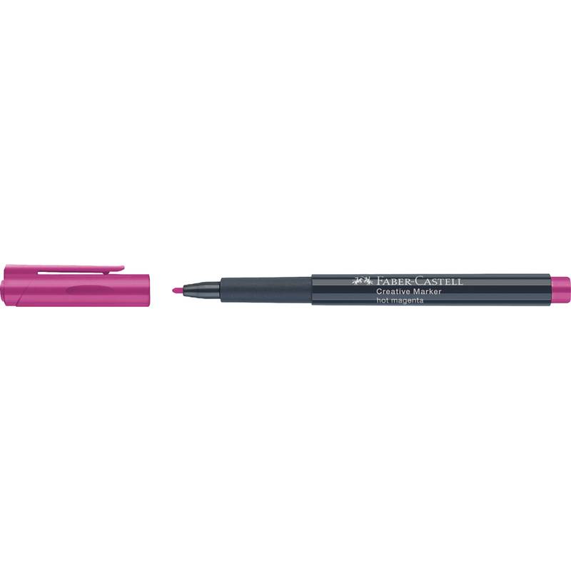 FABER-CASTELL Creative Marker, hot magenta (5661944)-0