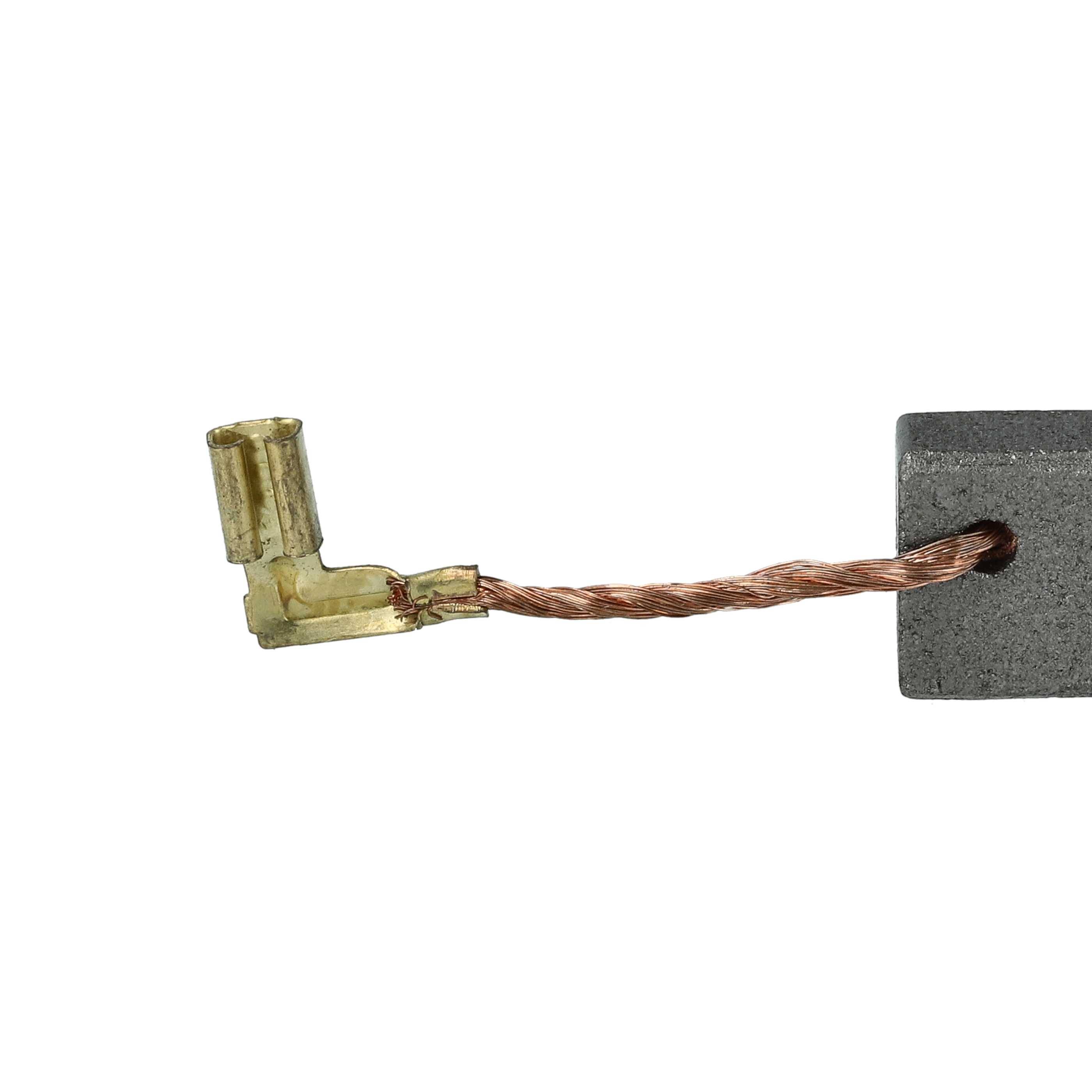 vhbw 2x Kohlebürste 4,9 x 10,9 x 16,5 mm Ersatz für Makita CB325, CB 318, 194074-2 für Elektrowerkzeug-4