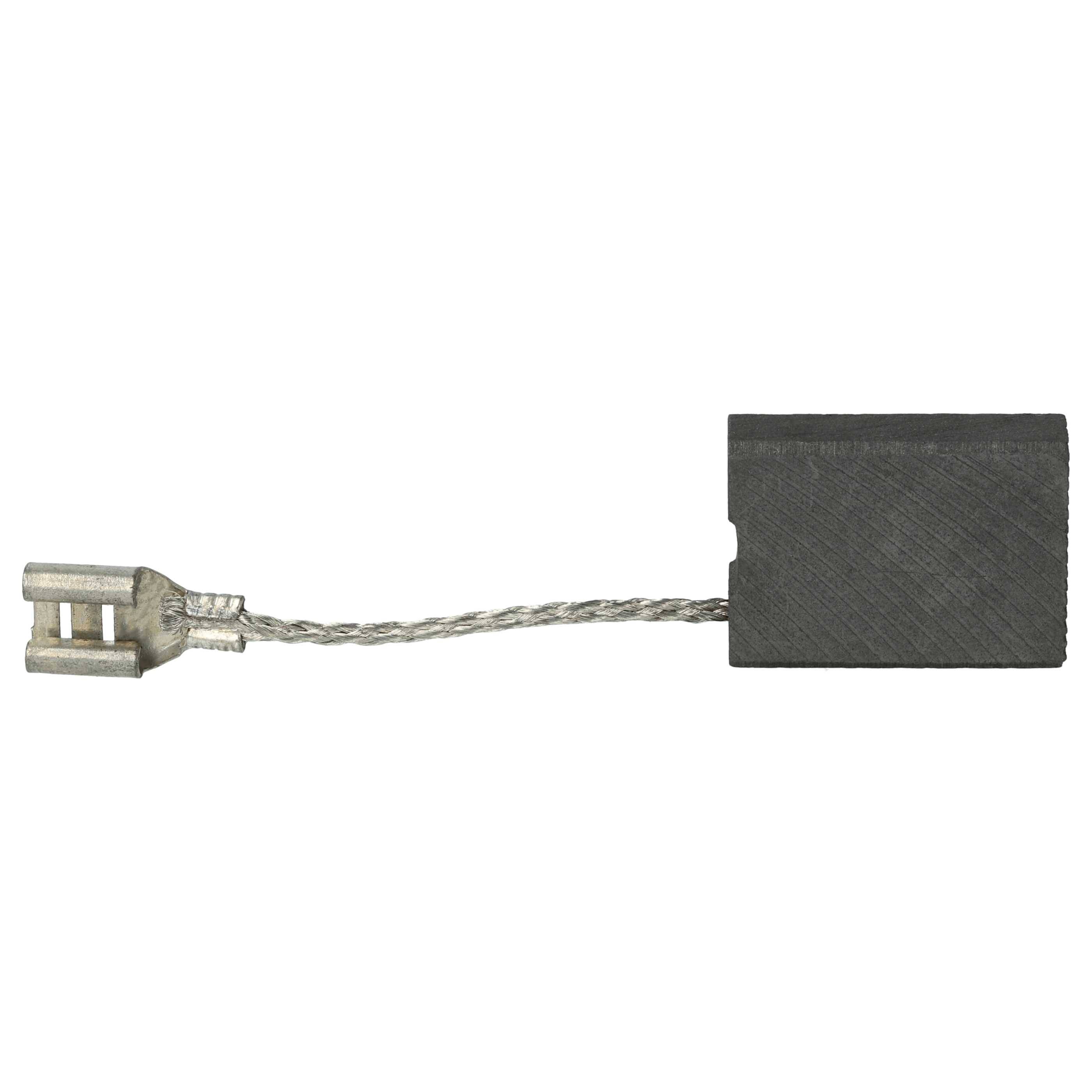 vhbw 2x Kohlebürste Ersatz für Bosch 1607014171 für Elektrowerkzeug | verzinkte Litze-1