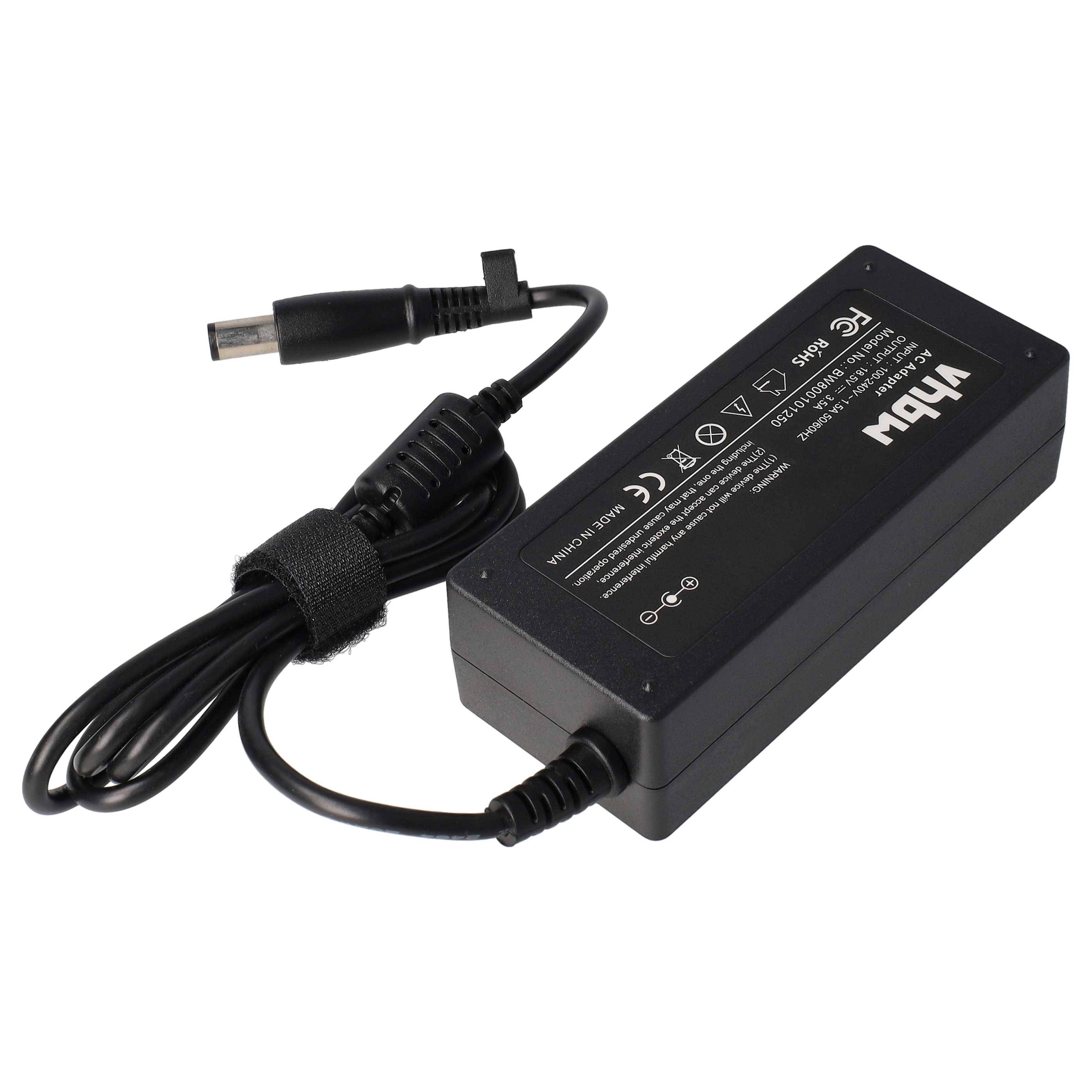 vhbw 1x Netzteil Ersatz für HP PPP014L-S | PPP014L-SA, PPP014H-S für Notebook, 65 W-2