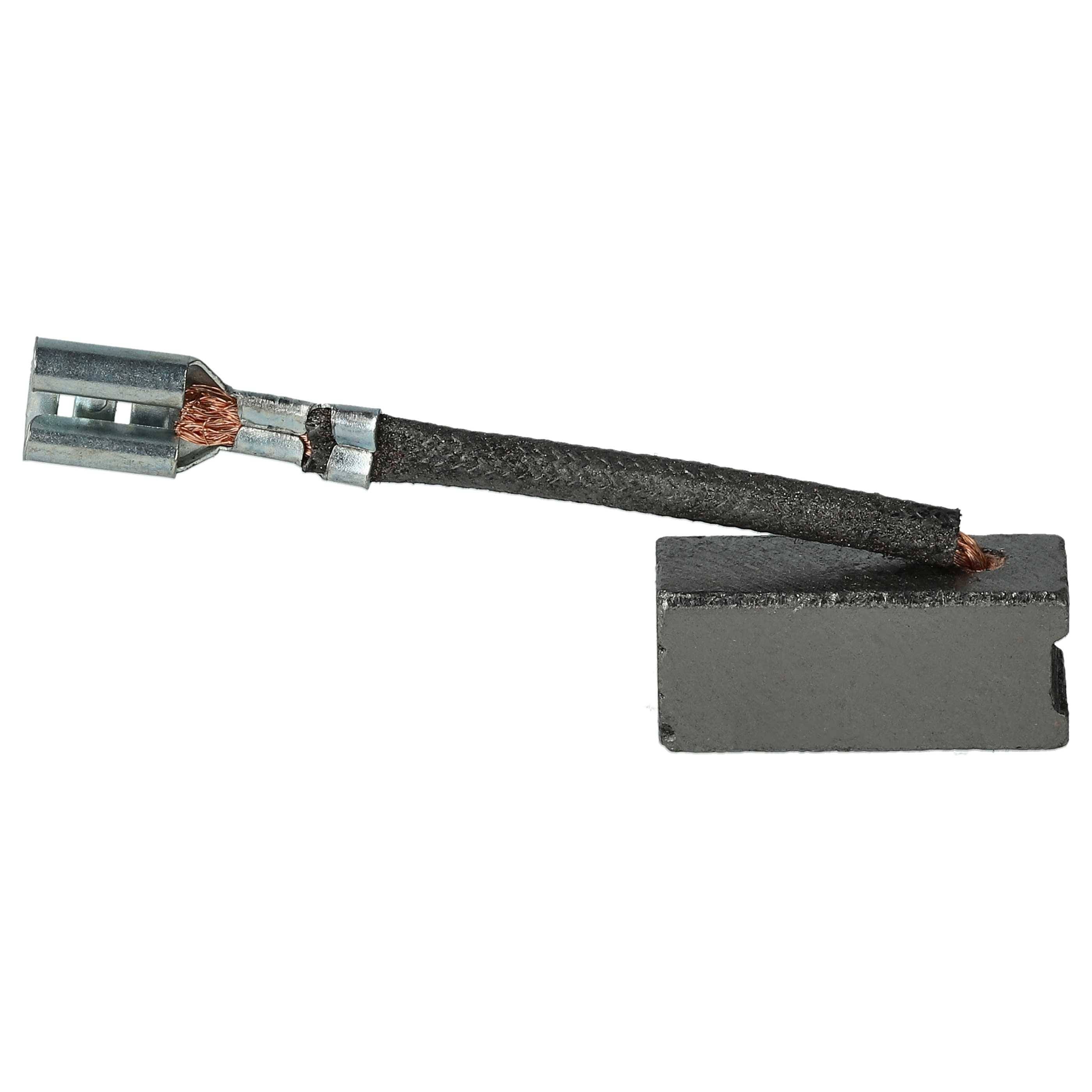 vhbw 2x Kohlebürste 7 x 8 x 18 mm Ersatz für Bosch 1617014142 für Bohrhammer-1