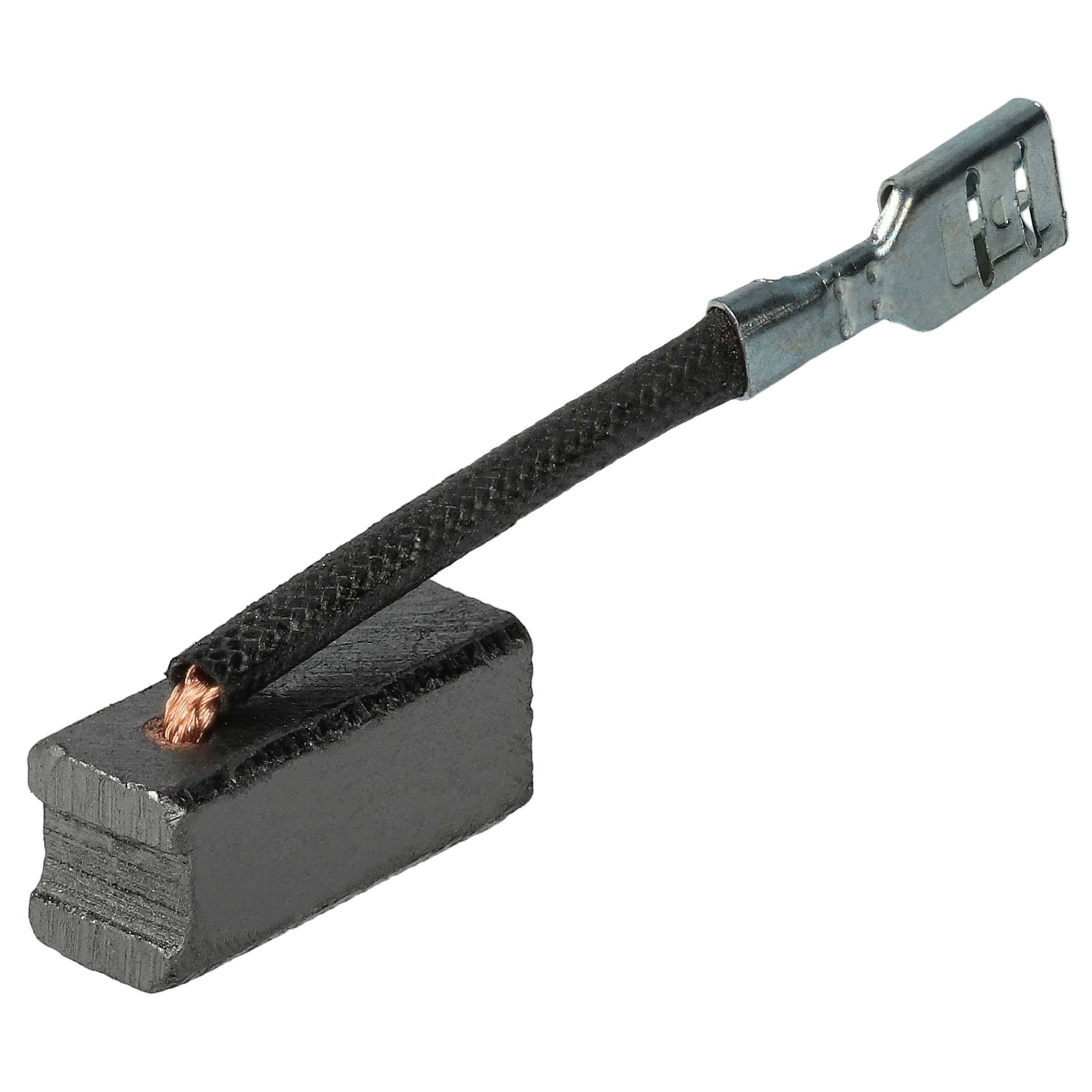 vhbw 2x Kohlebürste 7 x 8 x 18 mm Ersatz für Bosch 1617014142 für Bohrhammer-2