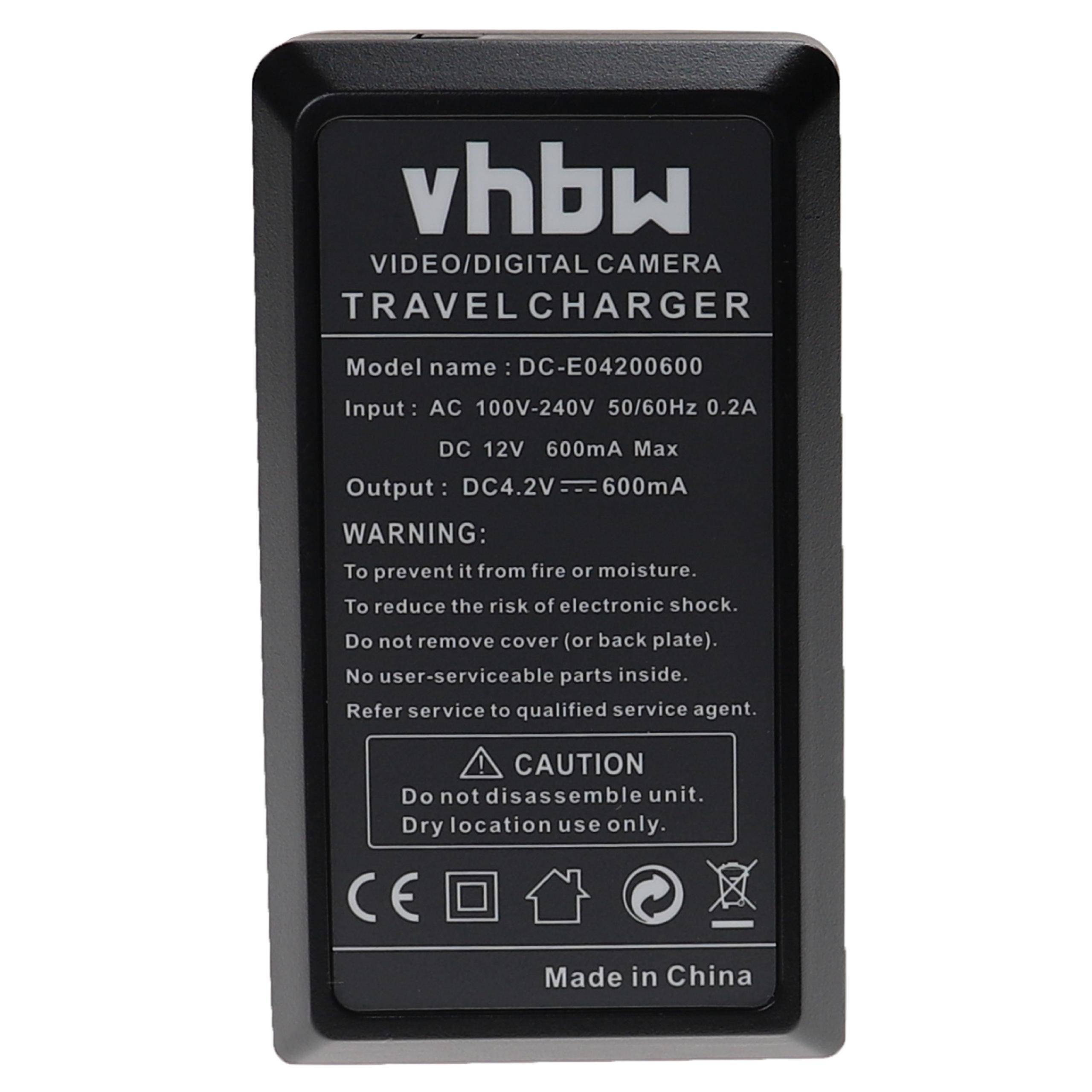 vhbw Ladegerät kompatibel mit Canon PowerShot SX730 HS | SX720 HS Kamera Camcorder/Akku - Ladeschale, Kfz-Adapter-1