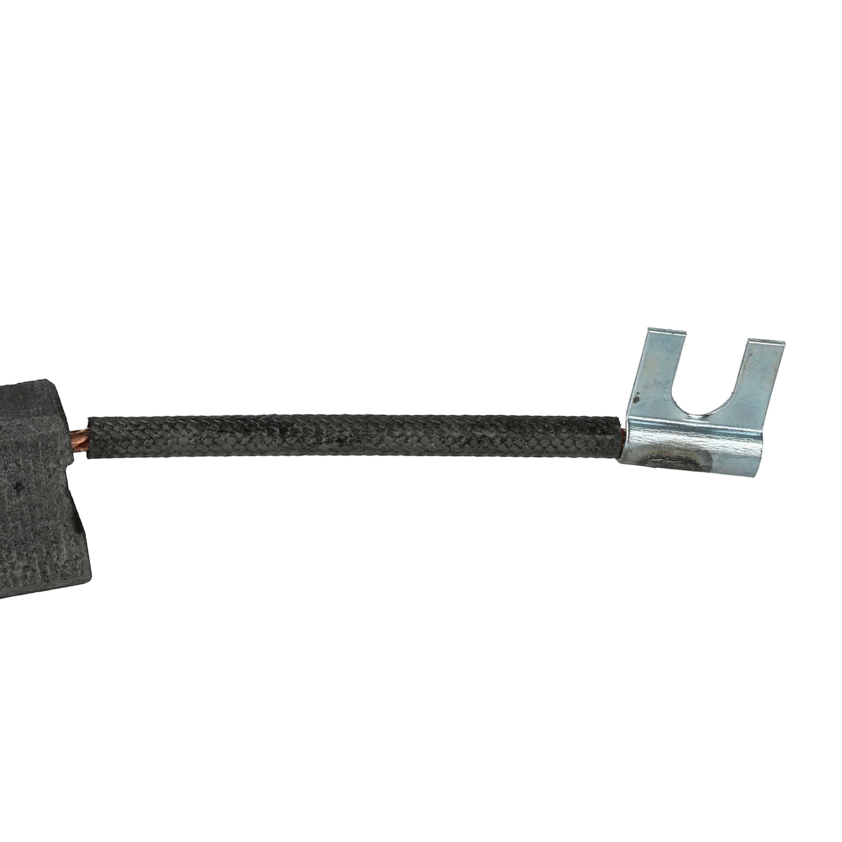 vhbw 2x Kohlebürste 6,3 x 12,5 x 22 mm kompatibel mit Bosch GBM 23-2 0601434108, 0601121608, 0601434103 Elektrowerkzeug-4