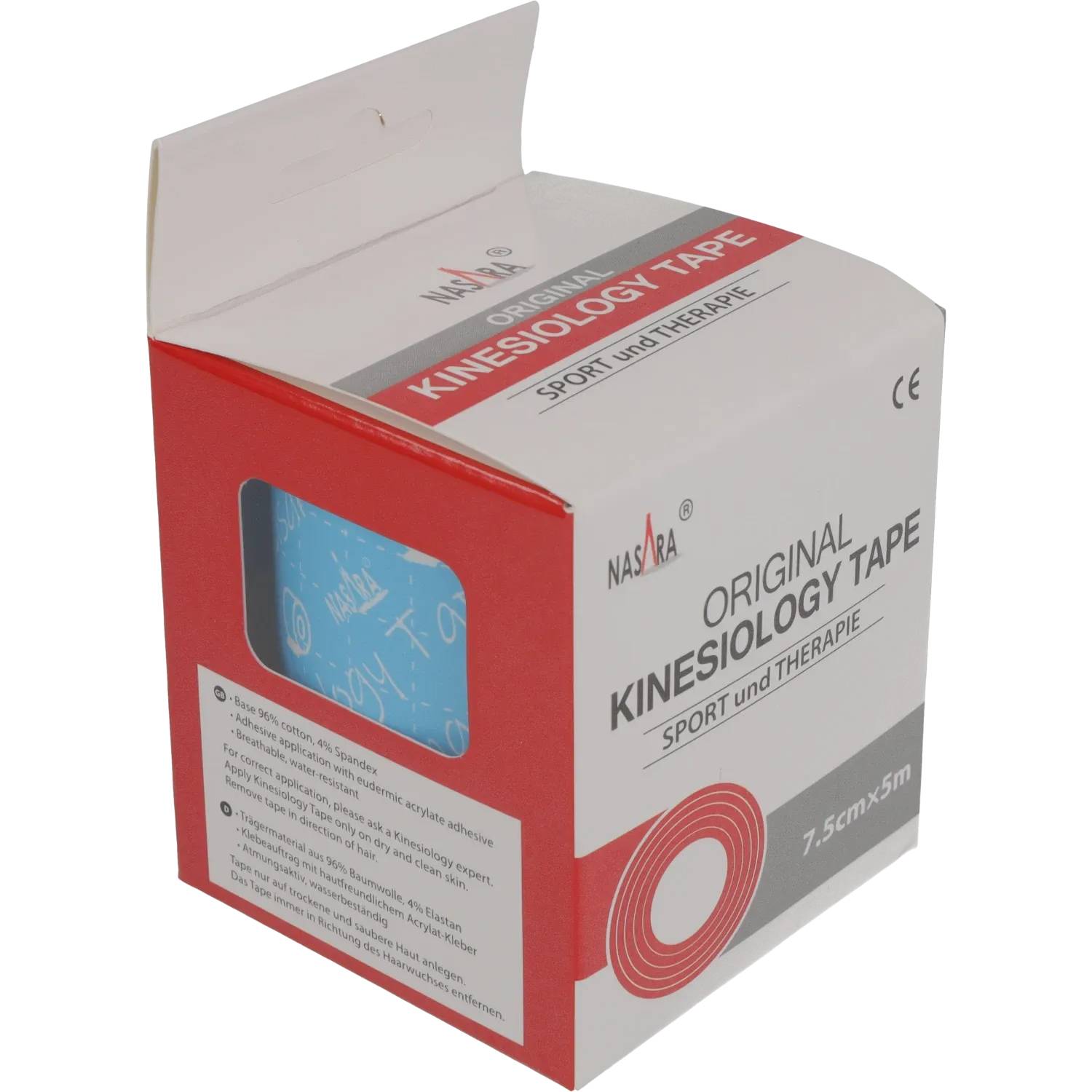 NASARA Kinesio Tape | 7,5cm x 5m-3