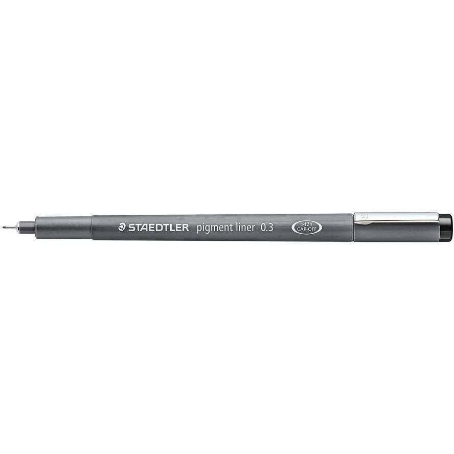 STAEDTLER pigment liner 0,3mm schwarz 10 Stück-1