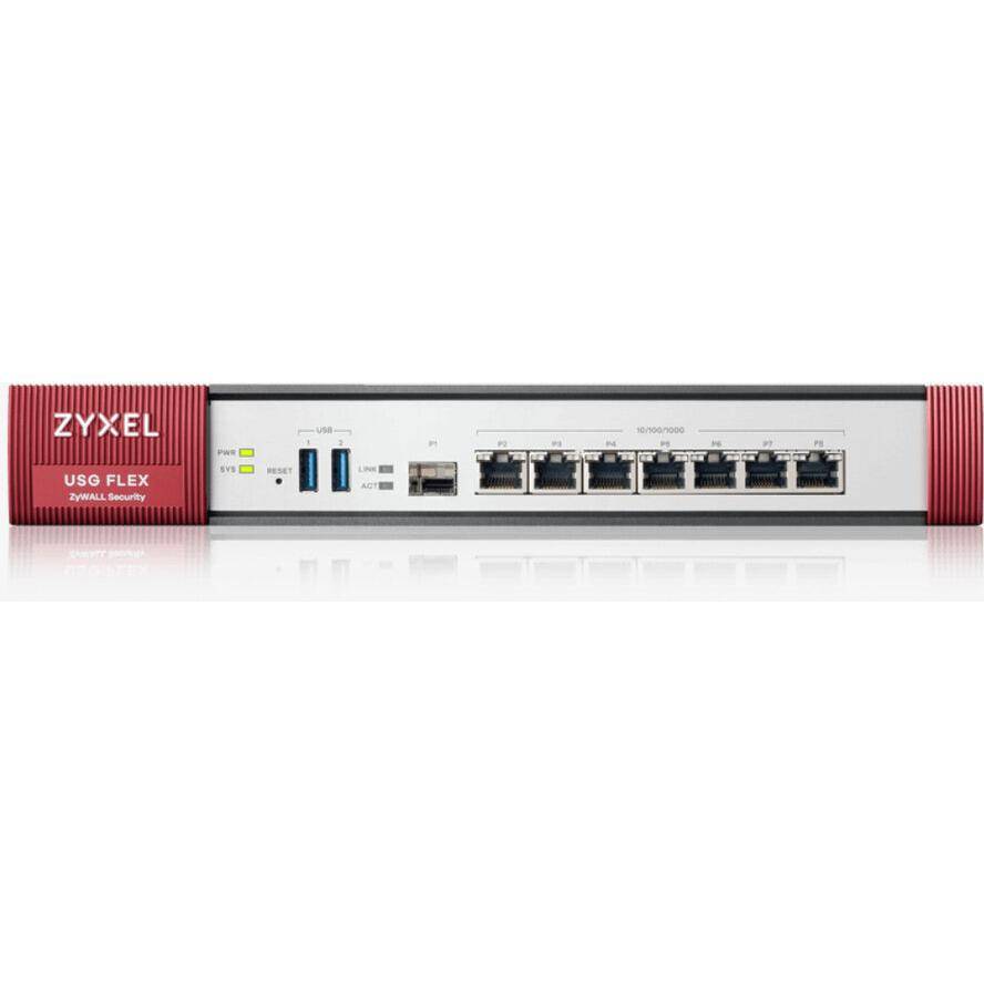 ZyXEL ZyWALL USG FLEX 500 - UTM Bundle - Firewall - mit 1 Jahr AV+IDP - AS - CF-3