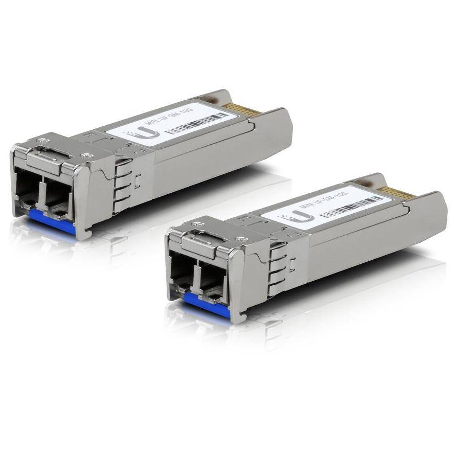 Ubiquiti UACC-OM-SM-10G-D - SFP+-Transceiver-Modul - 10GbE - LC Single-Modus - bis zu 10 km - 1310 nm (Packung mit 2)-1