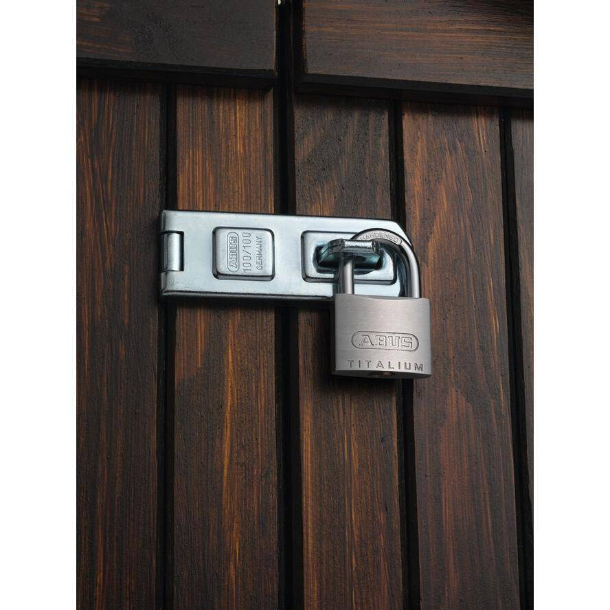 Vorhangschlösser TITALIUM™ 770869 Typ TITALIUM Bügelhöhe 29 mm Bügelstärke 8 mm Breite 50 mm Ausführung 1 Schloss, 2 Sch-2
