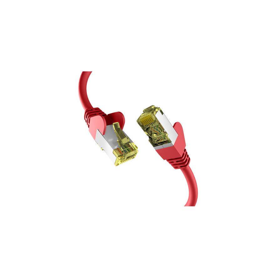 CAT6a ROT 25m Patchkabel S/FTP PIMF, RJ45 Netzwerkkabel Ethernetkabel LAN DSL Ecommerce-1