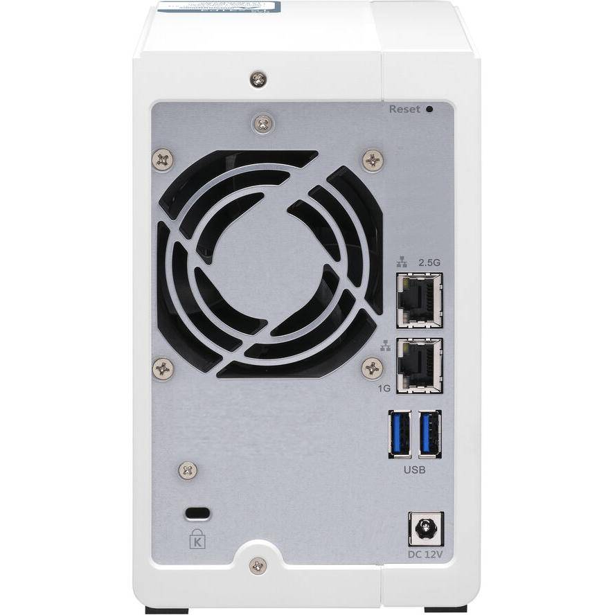 QNAP TS-233 - NAS-Server - 2 Schächte - SATA 6Gb/s - RAID RAID 0 - 1 - JBOD - RA-1