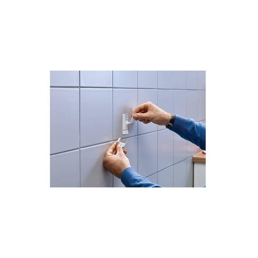TESA 77766, Drinnen, Universalhaken, Weiß, Klebestreifen, 4 kg, 2 Stück(e)-1