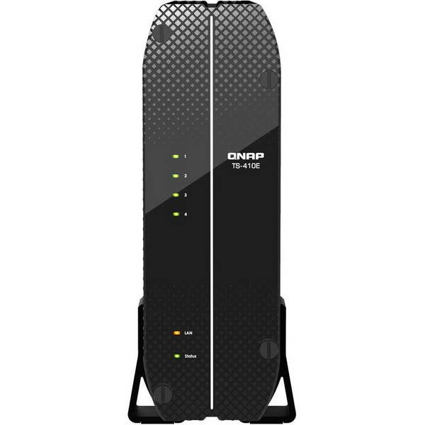 QNAP TS-410E - NAS-Server - 4 Schächte - SATA 6Gb/s - RAID RAID 0 - 1 - 5 - 6 -