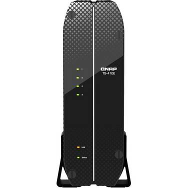 QNAP TS-410E - NAS-Server - 4 Schächte - SATA 6Gb/s - RAID RAID 0 - 1 - 5 - 6 -