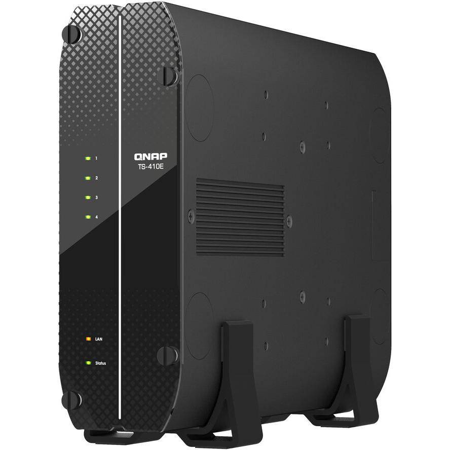 QNAP TS-410E - NAS-Server - 4 Schächte - SATA 6Gb/s - RAID RAID 0 - 1 - 5 - 6 --1