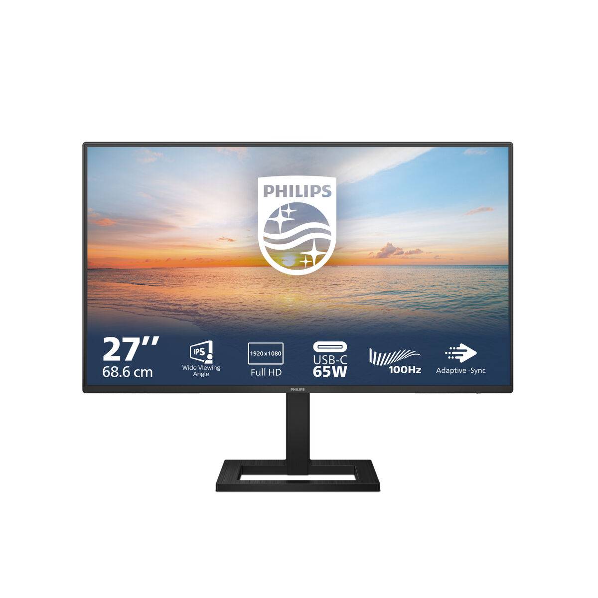 Philips 27E1N1300AE LED-Monitor 68,6 cm 27" 1920 x 1080 Full HD 1080p @ 100 Hz IPS 1300:1 1 ms HDMI USB-C Lautsprecher-4