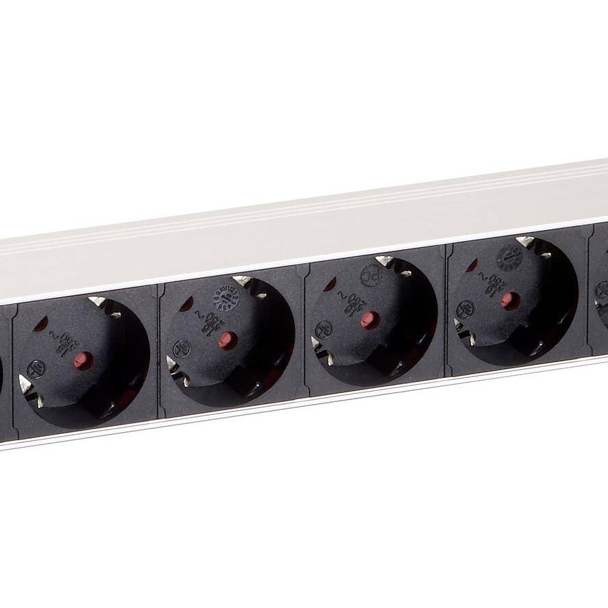 Equip 19 Steckdosenleiste 8xSchuko+Switch->St.90° si. Alu. Multimedia-Technik Steckdosenleisten-4