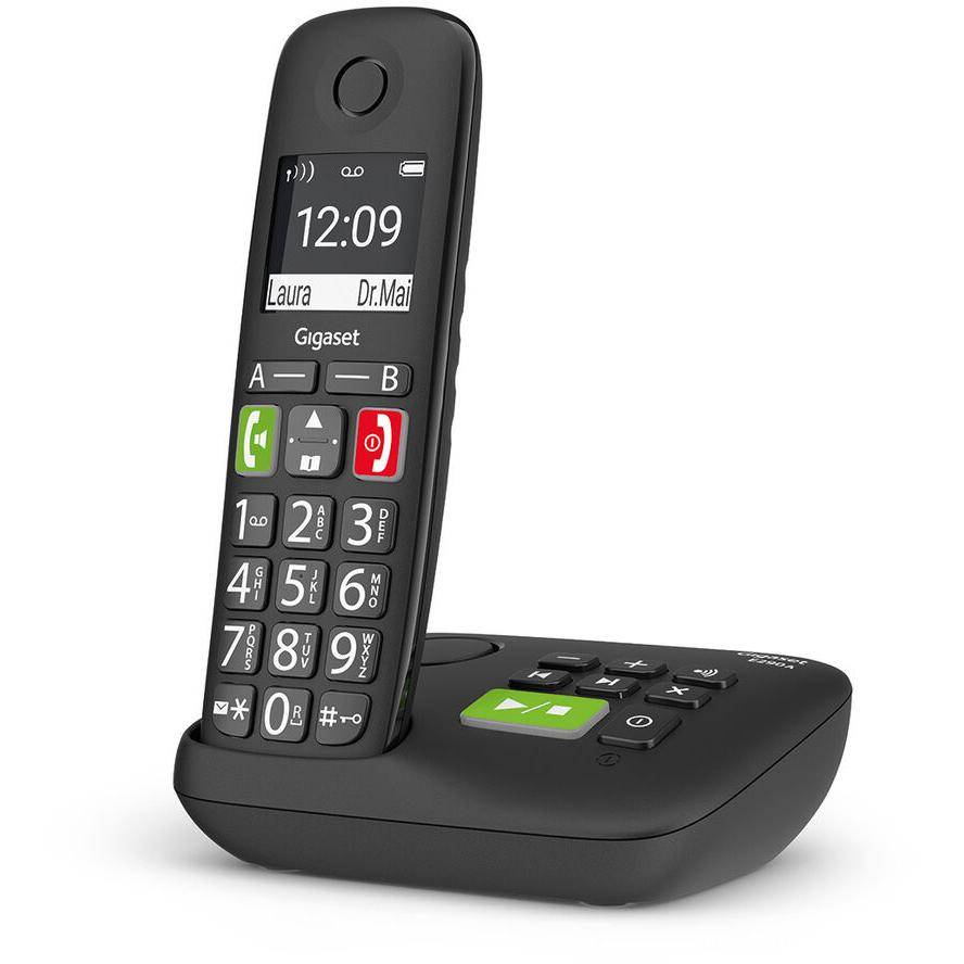 Gigaset E290A - Schnurlostelefon - Anrufbeantworter mit Rufnummernanzeige - ECO-2
