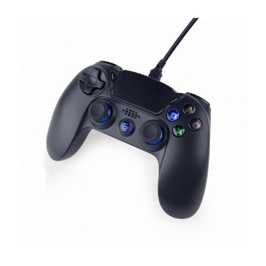 Gembird JPD-PS4U-01 - Game Pad - 8 Tasten - kabelgebundenSchwarz - für Sony-2