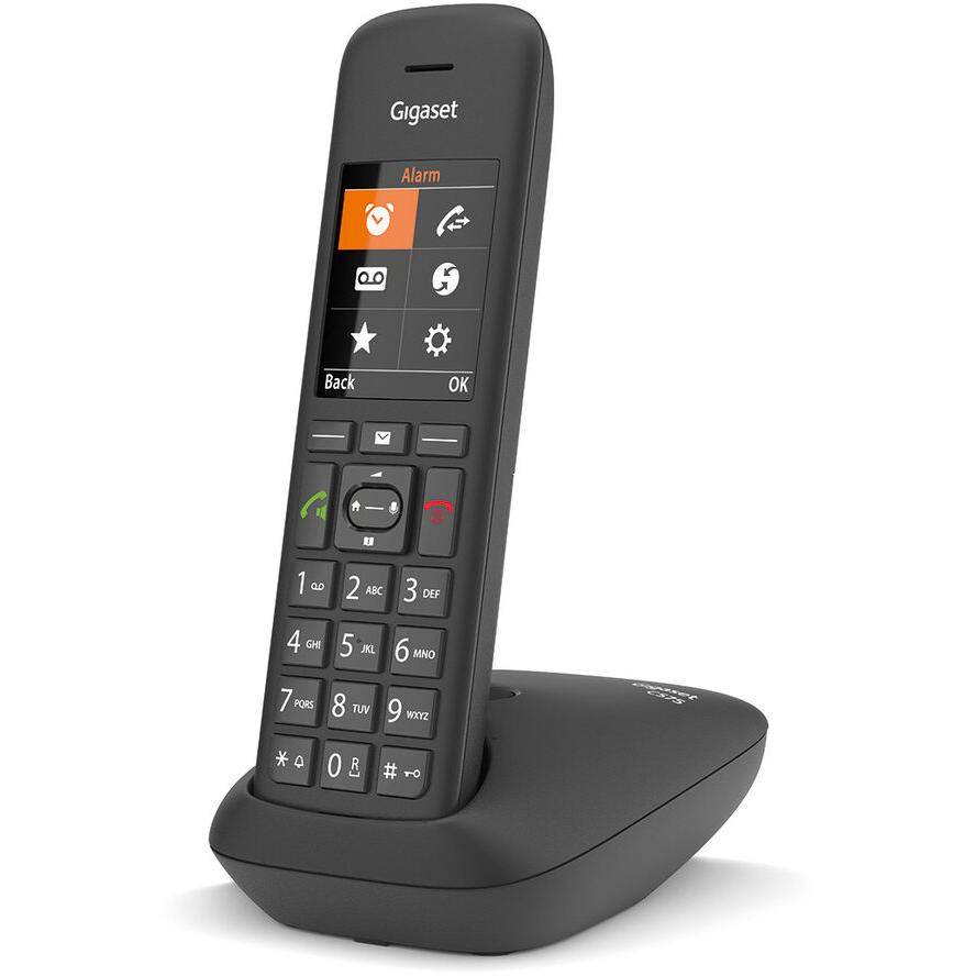 Gigaset C575 - Schnurlostelefon mit Rufnummernanzeige - ECO DECT\GAP - Schwarz-1