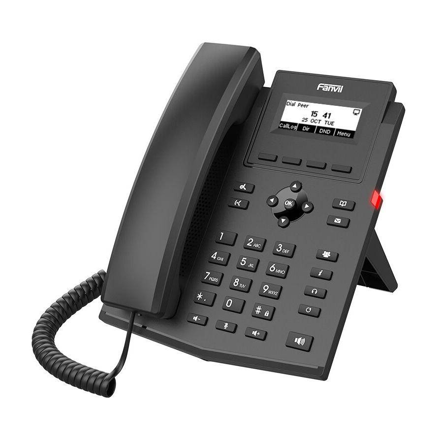 Fanvil Ip Telefon X301W schwarz - VoIP-Telefon - Voice-Over-IP-1
