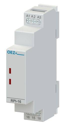 16A Installations-Relais mit 1x Wechsler, Steuerspannung AC/DC 24V, Arbeitsspannung AC bis 230V, rote LED-0