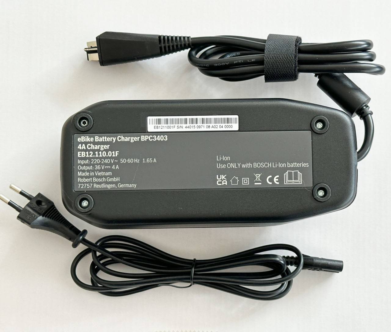 E-Bike Ladegerät BOSCH 4A Ladegerät 220-240V (EU) BPC3400 (EB12900000) - Das smarte System-4