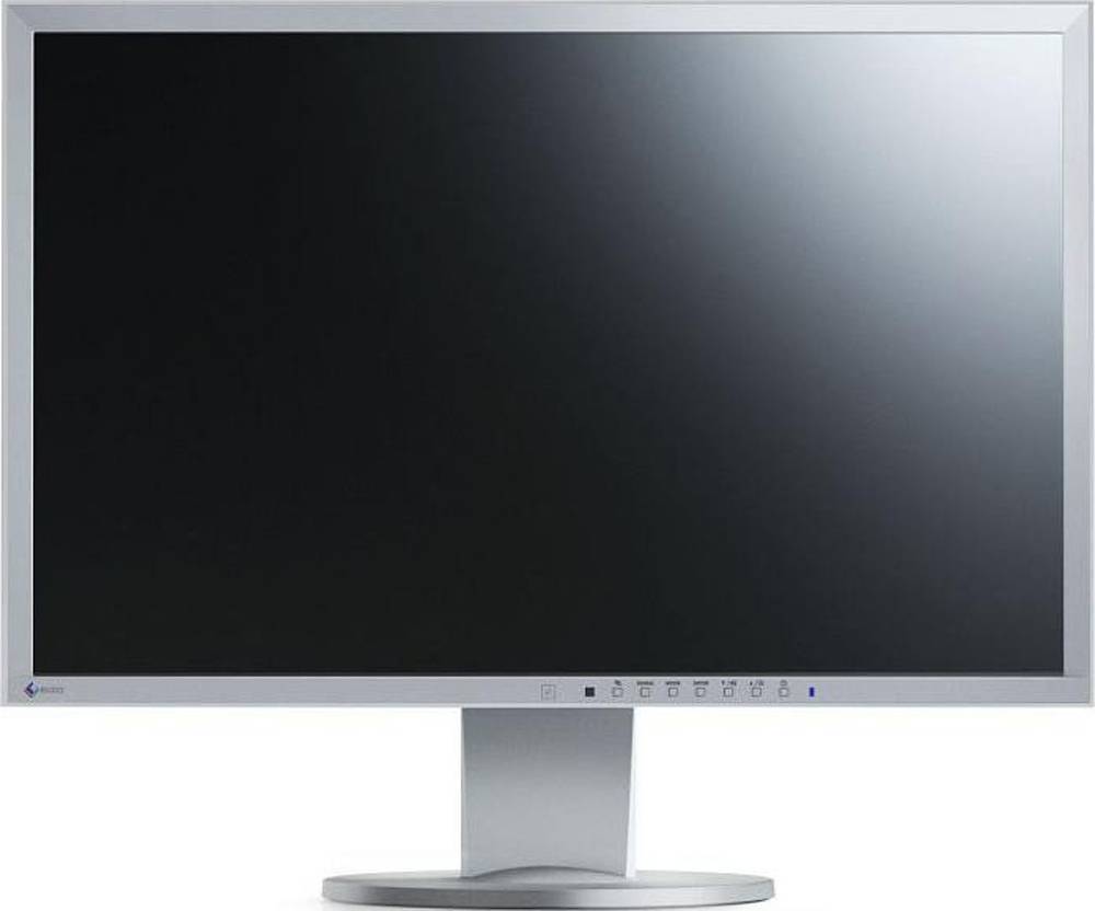 Eizo FlexScan EV2436W 24" Monitor IPS WUXGA 1920x1200 Lautsprecher DP DVI VGA USB 6ms grau Hervorragend - Refurbished-0