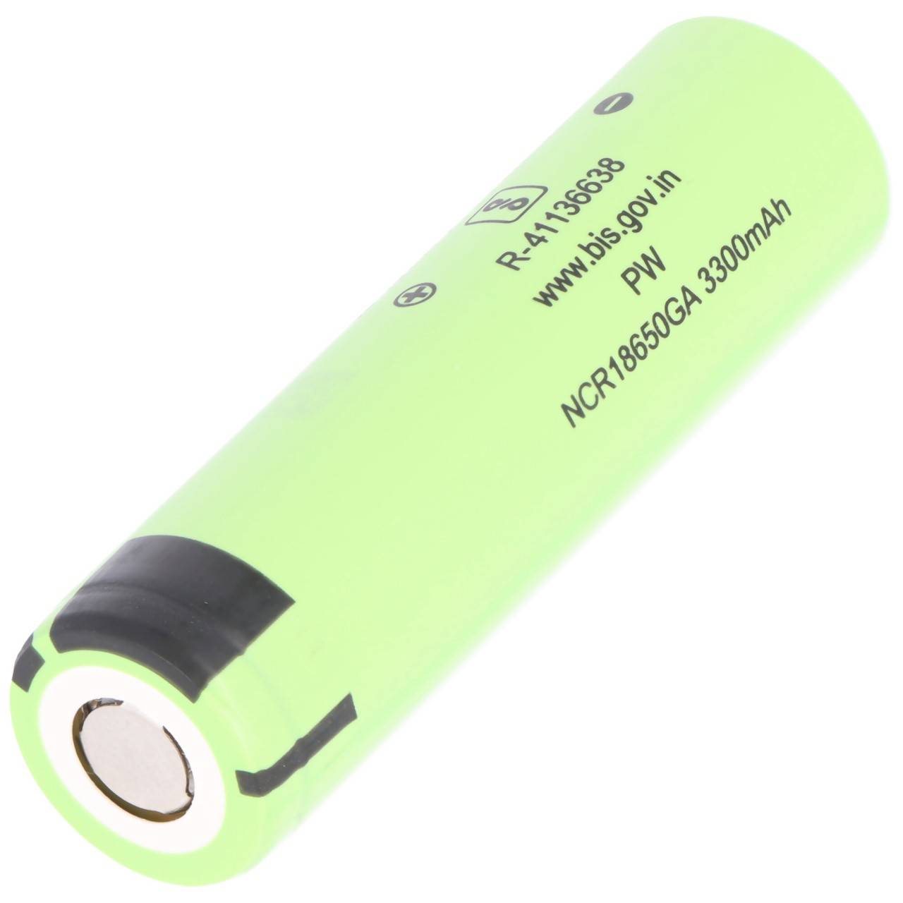 Panasonic NCR18650GA 3,6V - 3,7V 3300mAh Pluspol flach 65,3x18,3mm-1