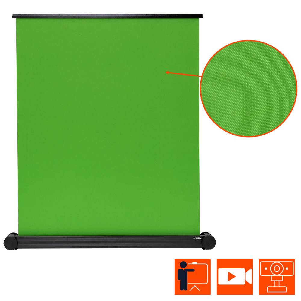 celexon Mobile Chroma Key Green Screen 150 x 180 cm-2