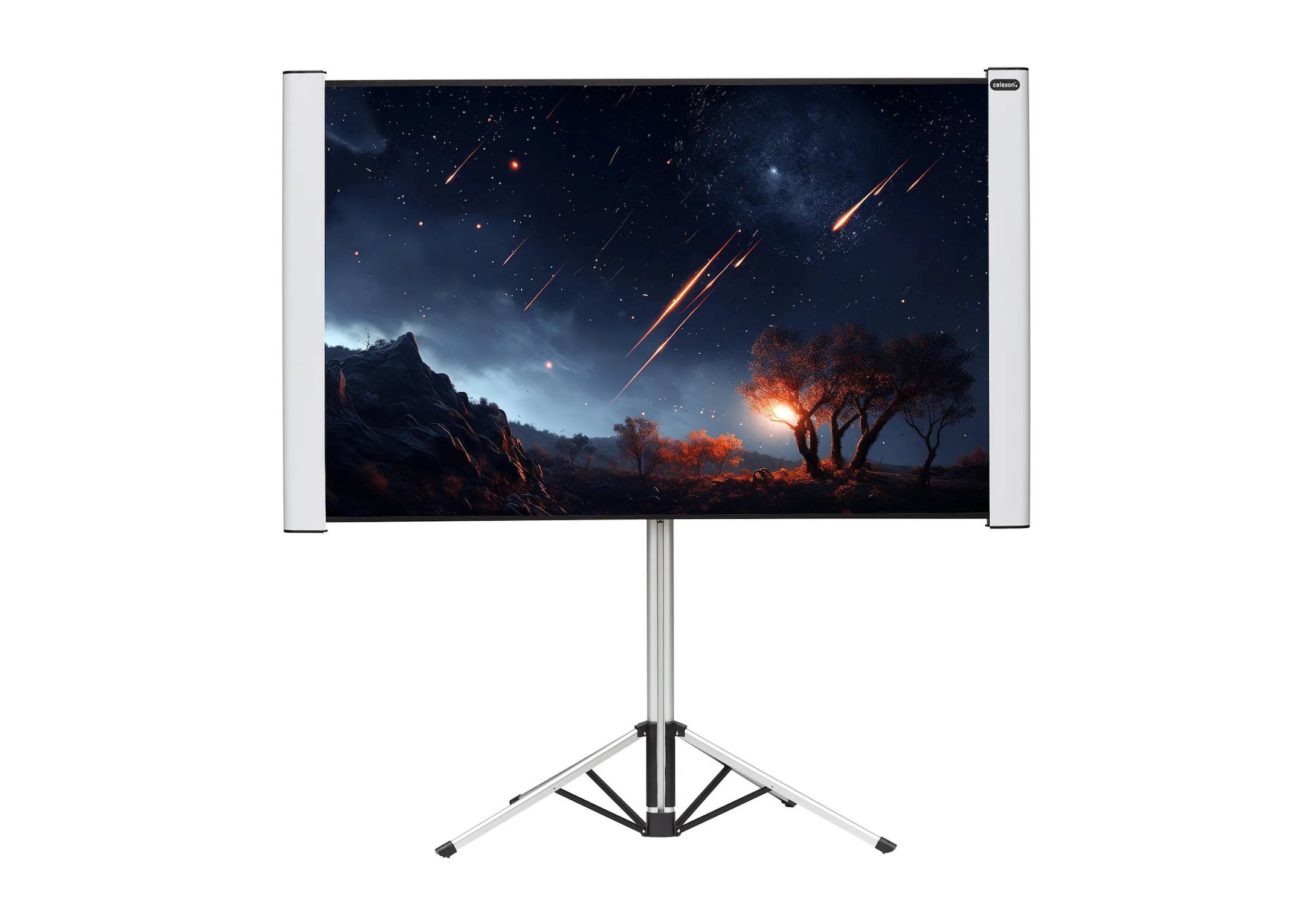 celexon Dual-Format Stativleinwand Mobil Expert 4:3/16:10 - 172 x 108cm 80"-0