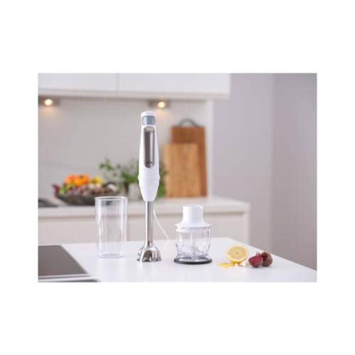Braun MultiQuick 7 Stabmixer mit Zerkleinerer Weiß-1